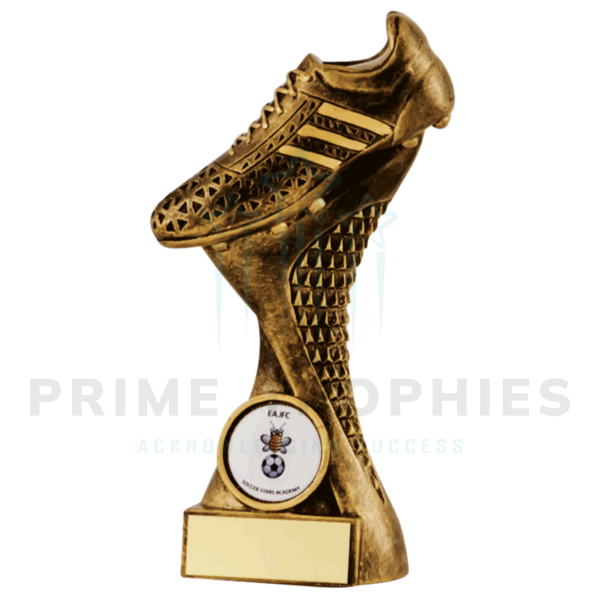 Football Trophy With Boot Net Prime Trophies