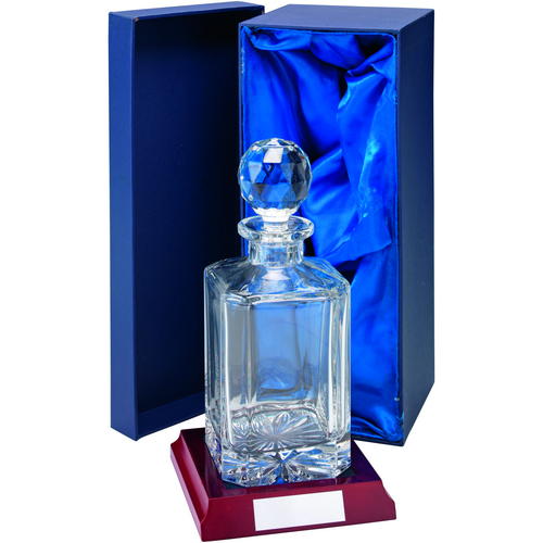 Square Spirit Decanter 0.8 Ltr – 9.5in