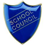 School Shield Badge (School Council) – Blue   1.25in