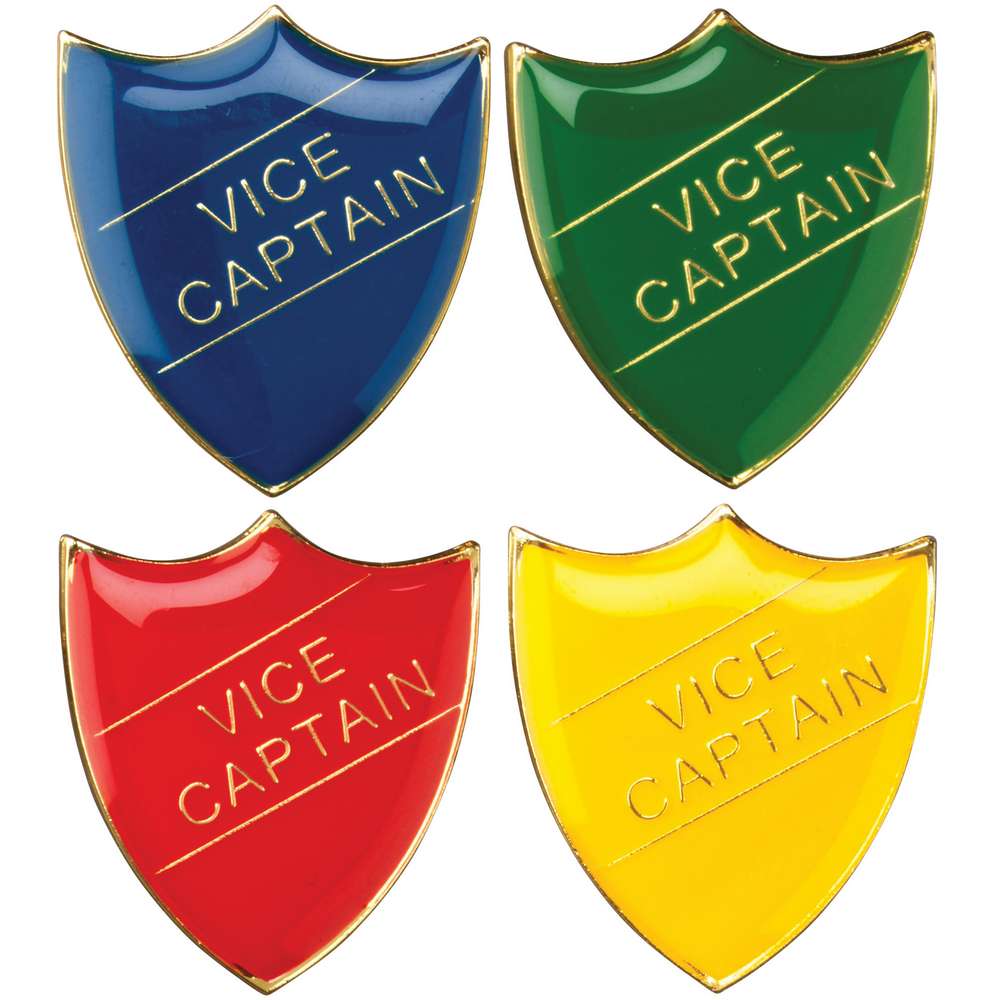 Vice Captain School Shield Badge