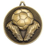 Deluxe 60mm Football Medal