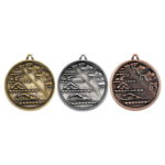 60mm Swimming Deluxe Medal