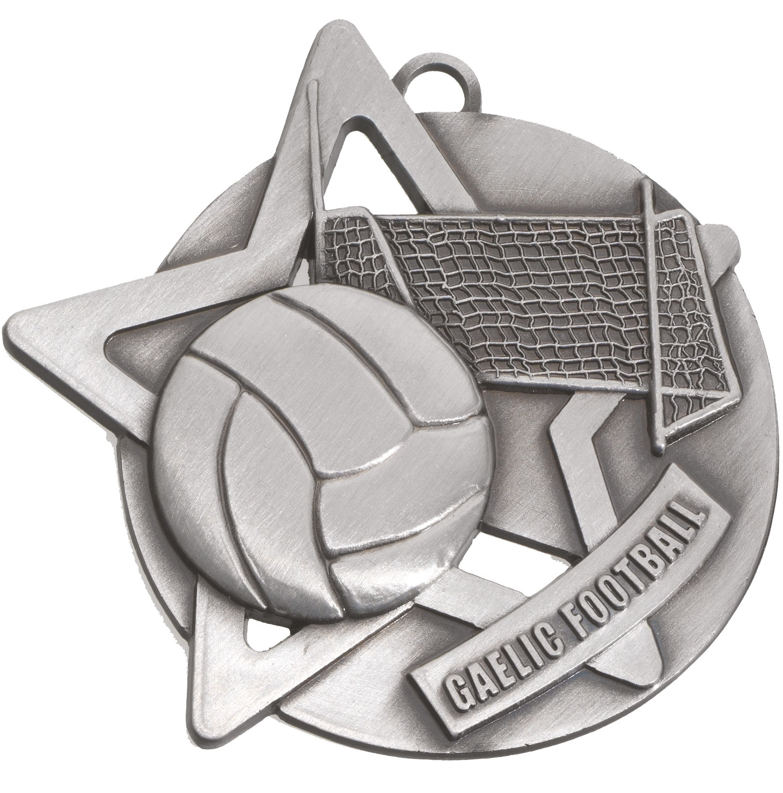 Gaelic Football Star Medal