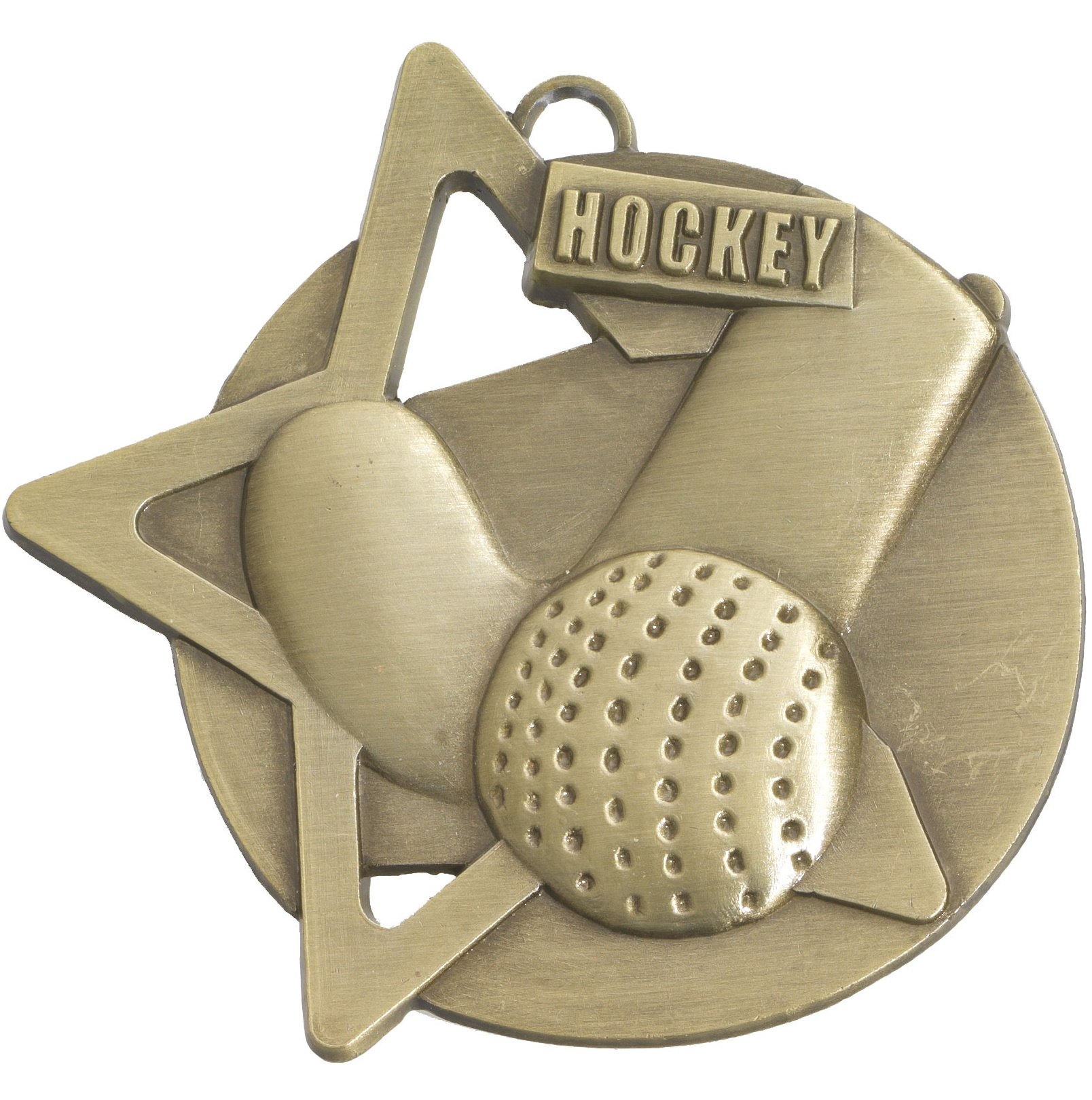 Hockey Star Medal in Gold