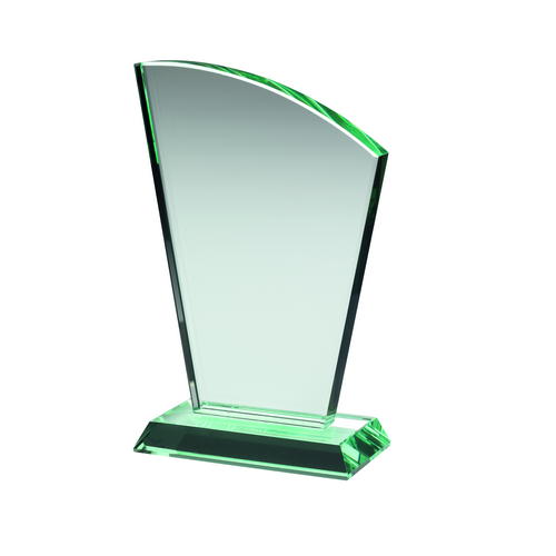 Jade Glass Sail Plaque (15mm Thick)