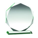 Jade Glass Octagon (15mm Thick)