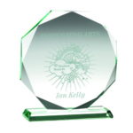 Jade Glass Octagon (15mm Thick)