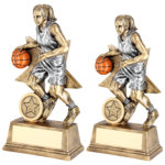 Female Basketball Figure Trophy