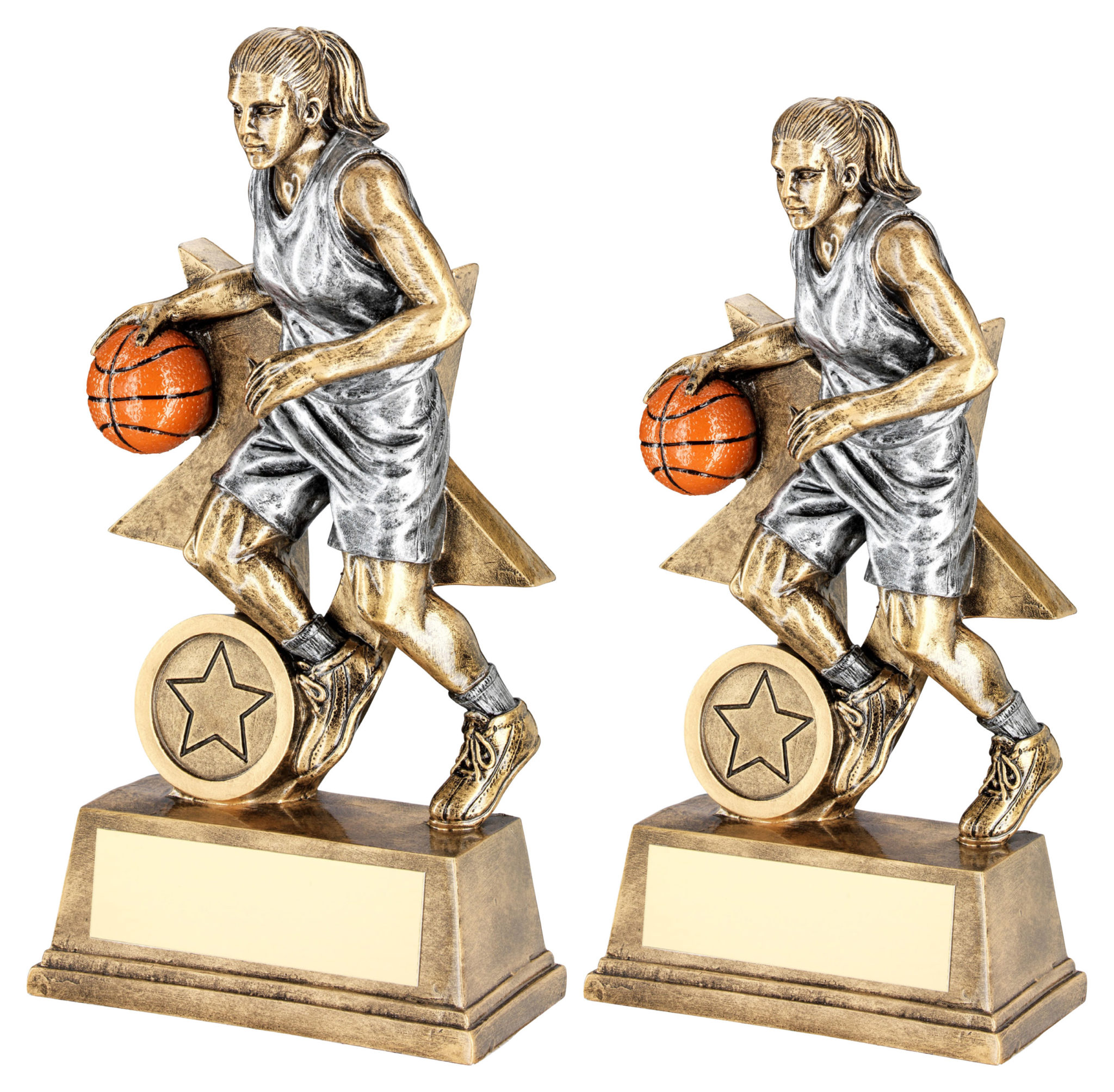 Female Basketball Figure Trophy