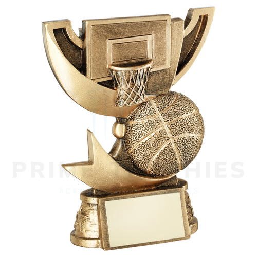 Cup Range Basketball Trophy