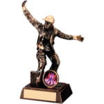 Resin Street Dance Male Figure Trophy