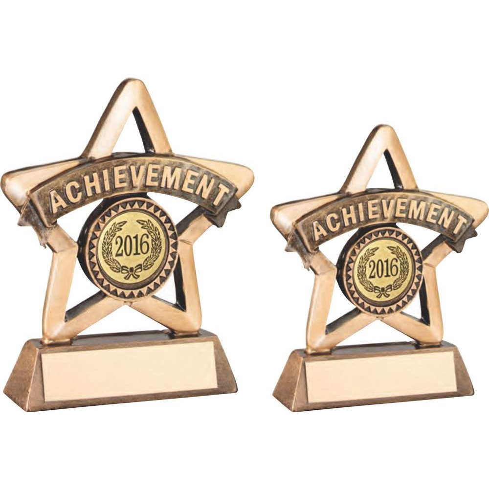 Resin Achievement Mini Star Trophy