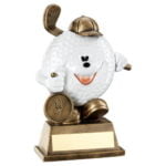 Comedy Golf Ball Figure Trophy