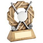 Octo Ribbon Series Golf Trophy