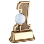 ‘Hole in One’ Ball Holder Golf Trophy