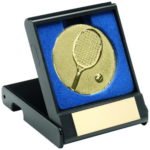 Black Plastic Box with Tennis Insert