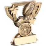 Best Selling Mini Rugby Cup Trophy