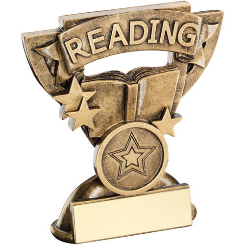 Shield Star Reading School Trophy