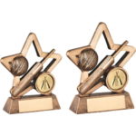 Mini Star Cricket Trophy