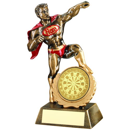 Fabulous Male Darts Hero Trophy