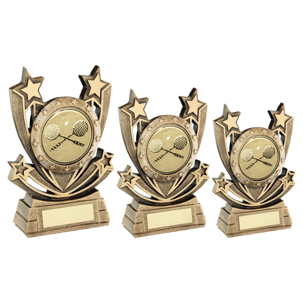 New Shooting Stars Trophy with a Squash Insert