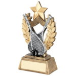 Quality Star Wreath Squash Trophy