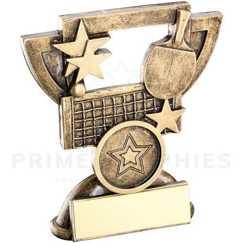 Table Tennis Mini Cup Resin Trophy