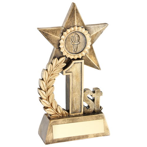 Leaf & Star Placement Trophy