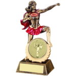 Versatile Female Super Hero Trophy