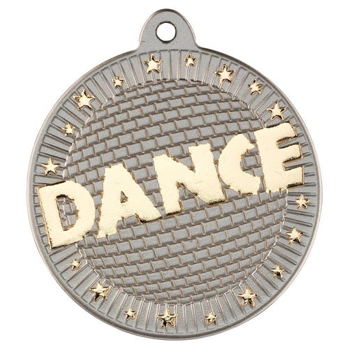 New 50mm Two Toned Dance Medal Gold