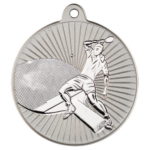 New 50mm Two Toned Table Tennis Medal Silver