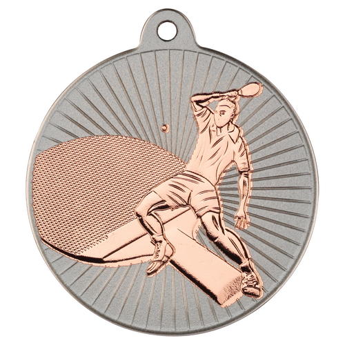 New 50mm Two Toned Table Tennis Medal Bronze