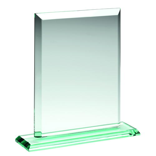 Heavyweight Jade Glass Rectangle Award