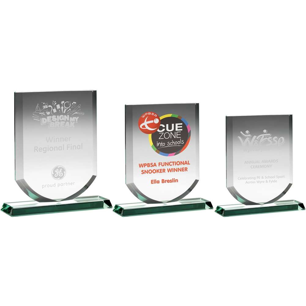 Jade Glass Shield Award