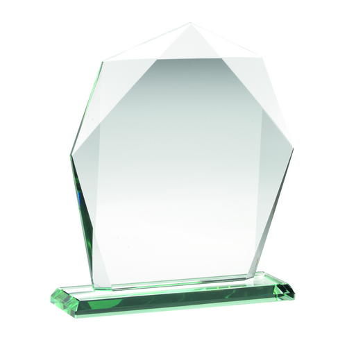 Quality Heptagon Jade Glass Award