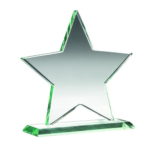 Fabulous Star Jade Glass Award