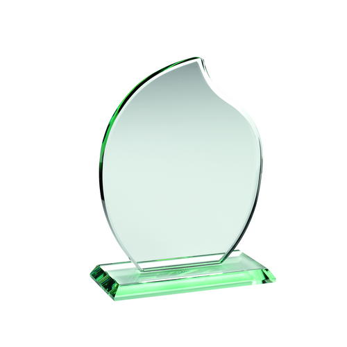 Popular Teardrop Jade Glass Award