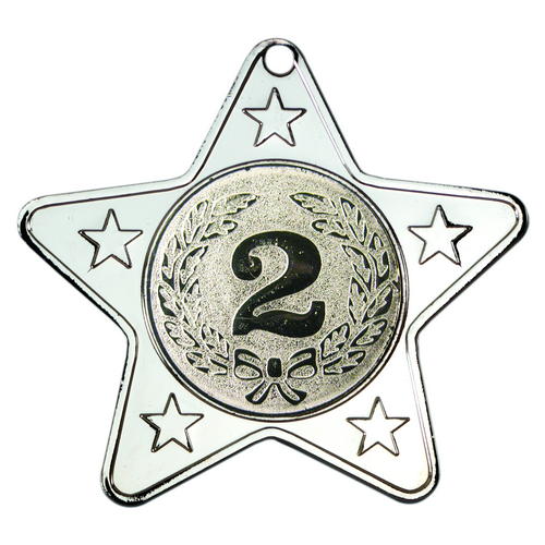 Star Shaped Medal with Changeable Centre