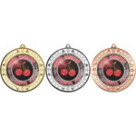 Best Selling Tri-Star Medal with a Changeable Centre