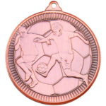 50mm Football Tackle Medal