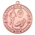 50mm Tri-Star Running Medal