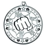 50mm Tri-Star Martial Arts Medal