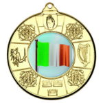 Irish Four Provinces Medal with a Changeable Centre