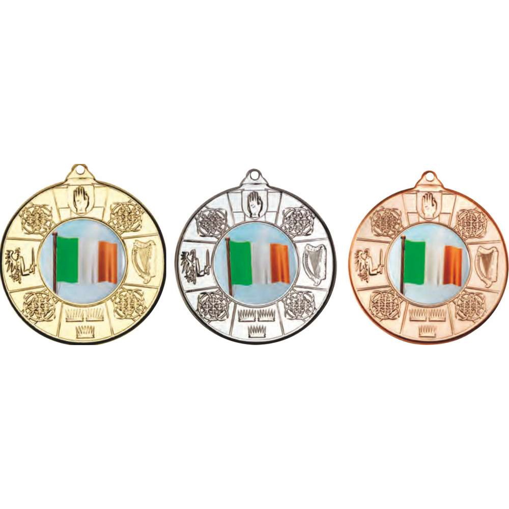 Irish Four Provinces Medal with a Changeable Centre