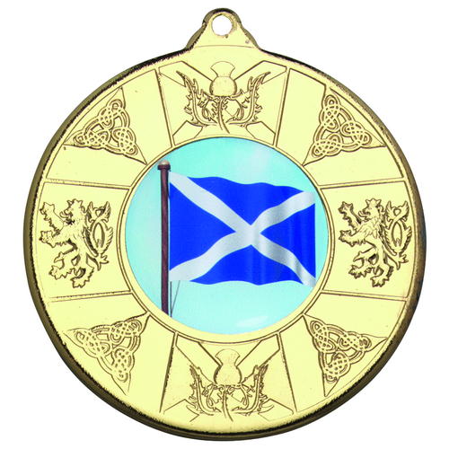 Fabulous Scotland Medal with a Changeable Centre