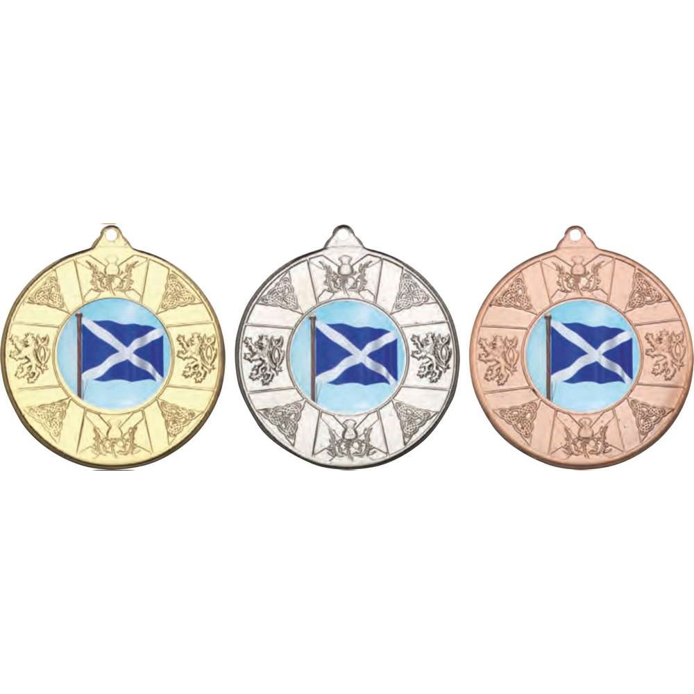 Fabulous Scotland Medal with a Changeable Centre