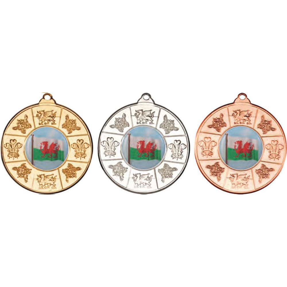 Wales Medal with a Changeable Centre