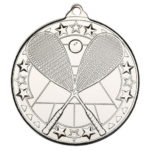 50mm Tri-Star Squash Medal