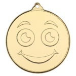 50mm Smiley Face Medal