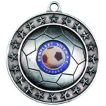 70mm Large Quality Football Medal